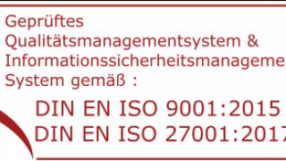 siegel-iso-zertifizierung-iso-9001:2015 Siegel fuer ISO-Zertifizierung