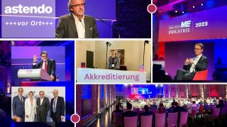 tag_der_metall_und_elektroindustrie Collage aus Impressionen des Tages der Metall- und Elektroindustrie mit Akkreditierungs-Counter