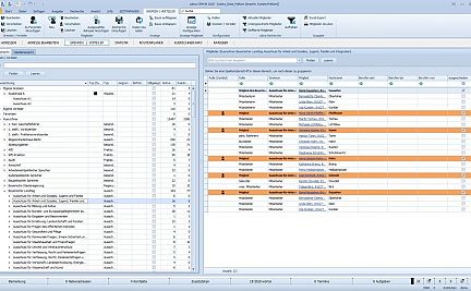 Screenshot des Gremienmoduls des editManagers fuer cobra CRM
