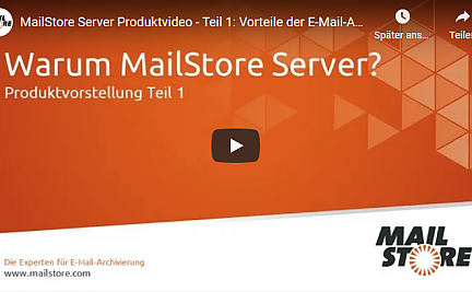 Dies ist ein Link zum mailstore-Produktvideo