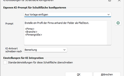 Ki erstellt Firmenprofil