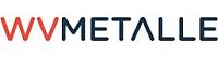 Die Buchstaben w und v in oranger Schrift gefolt von Schriftzug "metalle" in Schwarz